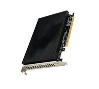Limtula La Carte adaptateurs NVMes PCIe4.0 X16 à 4 Ports Prend en Plusieurs systèmes d ' Exploitation pour Les Raid et Le Rapide de données Carte d ' Extension NVMe SSD
