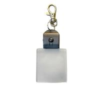 Limtula Lampe de poche portable porte-clés lumière batterie/USB rechargeable acrylique porte-clés porte-clés pendentif pour sac à main LED porte-clés lumière acrylique