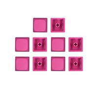 Limtula Les claviers mécaniques complètent Les PBT, Red, B | Capuchons de touches épais, couvre-clés PBT pour claviers mécaniques de jeu, bouton de touche de caractère unique