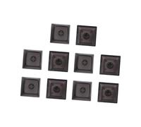 Limtula Les claviers mécaniques complètent Les PBT, Transparent Black | Capuchons de touches épais, couvre-clés PBT pour claviers mécaniques de jeu, bouton de touche de caractère unique