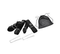 Limtula Ligne de délimitation de volley-ball extérieur avec clous de sol pour le sable, l'herbe, la cour