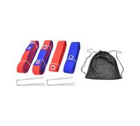 Limtula Ligne de délimitation de volley-ball extérieur avec clous de sol pour le sable, l'herbe, la cour