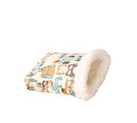 Limtula Lit Chaud pour cachettes de Hamster, pour Souris, gerbilles et Petits Animaux, avec Conception Lavable, Petit abri pour Animaux de Compagnie, abri pour Souris