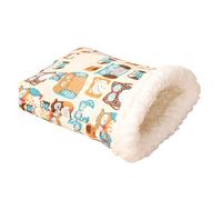 Limtula Lit Chaud pour cachettes de Hamster, pour Souris, gerbilles et Petits Animaux, avec Conception Lavable, Petit abri pour Animaux de Compagnie, abri pour Souris