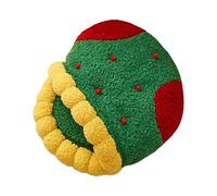 Limtula Lit créatif pour animaux de compagnie sur le thème de Noël pour chiens et chats doux d'hiver confortable grotte de Noël chaussettes de Noël lit en fourrure