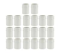 Limtula Lot de 10/20 Cache-Bougies pour Lustres Douilles en Plastique Base De Candélabre pour Amélioration De L'éclairage Manchons De Bougies Décoratifs