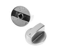 Limtula Lot de 2 boutons de rechange en métal pour cuisinière