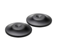 Limtula Lot de 2 pieds en alliage d'aluminium absorbant les chocs pour amplificateurs et lecteurs de musique, contrôle vibrant de stabilité du cinéma maison