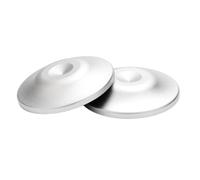 Limtula Lot de 2 pieds en alliage d'aluminium absorbant les chocs pour amplificateurs et lecteurs de musique, contrôle vibrant de stabilité du cinéma maison