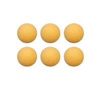 Limtula Lot de 6 balles de baby-foot texturées antidérapantes avec surface mate pour match de football avec meilleure prise en main, équipement de football de qualité tournoi