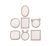 Limtula Lot de 7 figurines de décoration de maison de poupée en verre de maquillage pour décoration de scène à thème, projets d'artisanat, accessoires de paysage, accessoires de maison de poupée