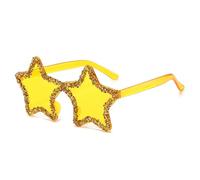 Limtula Lunettes à monture scintillante en forme d ' étoile, tendance, pour voyage, scène, Festival de musique, accessoires Photo, fourniture de nuances d ' étoiles, mode pour femmes