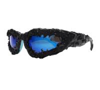 Limtula Lunettes de soleil de conduite Durabilitty, Blue frame blue merc | Lunettes à la mode pour Halloween et les événements de maquillage, avec des lunettes de soleil élégantes pour la