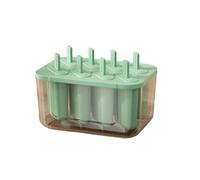 Limtula Machine à sucettes glacées de capacité, 8 Compartiments, Lavable Lave-Vaisselle, Plateau de congélation avec bâton Amovible, Moule à sucettes glacées