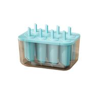 Limtula Machine à sucettes glacées de capacité, 8 Compartiments, Lavable Lave-Vaisselle, Plateau de congélation avec bâton Amovible, Moule à sucettes glacées