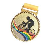 Limtula Médailles de récompense avec Ruban pour | Médailles de récompense en métal avec ruban de cou pour le sport amateur, médailles des gagnants pour les