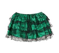 Limtula Mini-Jupe Courte Steampunk victoriens pour Femmes, Green M