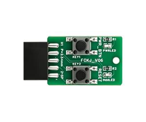 Limtula Module de réinitialisation de l ' Alimentation du Panneau à 9 | Carte de commande de bureau avec deux boutons, disposition des connecteurs PCB, visuel LED pour les projets