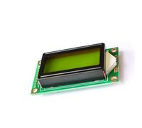 Limtula Module LCD Industriel 0802A, Affichage de caractères 8x2, rétroéclairage Bleu/Vert, Zone de visualisation optimale, Module LCD pour équipement de Laboratoire