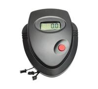 Limtula Moniteur de vélo stationnaire LCD Compteur de vitesse avec fréquence cardiaque Accueil Fitness Exercice Gym Accessoires d'exercice durable