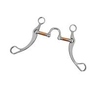 Limtula Mors de Cheval à Bride | Équipement d ' équitation Western en acier inoxydable avec finition polie, équipement d ' entraînement pour cavaliers,