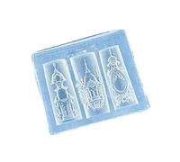 Limtula Moule à Ongles en Silicone à dégagement Facile pour l ' Artisanat d ' églises Gothiques, embellissements d ' Art d ' Ongles angéliques, Moule de décoration angélique d ' églises