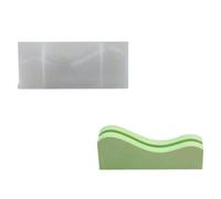 Limtula Moule de Base d ' Affichage de Bureau en Silicone Souple, Forme de Moulage réutilisable pour résine décorative, plâtre et Cire coulée