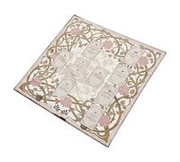 Limtula Nappe de lecture douce en velours avec symbole mystique élégant pour méditations, décoration de la maison, lavable