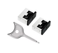 Limtula Ordinateur en métal de Verrouillage de, 2 Black and 1, F | Verrouillage des interfaces USB amovibles, dispositif de sécurité informatique sans clé, installation sans outil,
