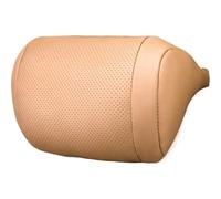 Limtula Oreiller de voyage ventilé pour voiture avec assistance ergonomique pour de longues propulsions, repose-nuque confortable, fabriqué en cuir synthétique et fibre végétale en coton, appui-tête