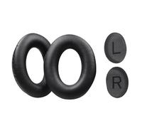 Limtula Oreillettes en Cuir protéiné pour Casque QC35, Black | Étui de remplacement en cuir protéiné pour éponges souples, protège-oreilles, oreillettes, pièce de réparation