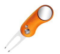 Limtula Outil de Partage de Parcours pour Les Joueurs | Fourche verte de golf à deux dents avec texture sécurisée, aide à transporter facilement de mettre des
