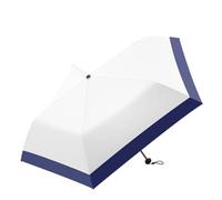 Limtula Parapluie pliant à 5 baleines et 3 avec cadre en alliage et tissu pongé pour les déplacements et les sorties quotidiennes, résistant à la pluie et soleil