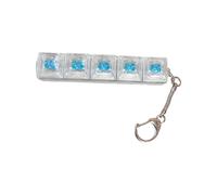 Limtula Pendentif Porte-clés claviers Transparents, No Lights