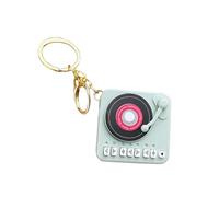 Limtula Pendentifs Porte-clés Compactly Turntables Player avec, Green