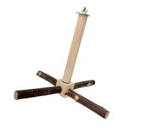 Limtula Perroquets Broyant Gratteurs Perchoir Oiseau Rotatif en Bois Rotatif Cage Rack Bâtons Rack Bâton Jouet Broyage Perchoir Perche Perche Perroquet pour Les Grands Oiseaux