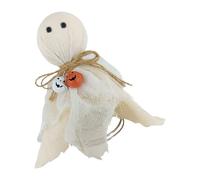 Limtula Petite décoration de manifestation d'Halloween avec corde de jute et cadre en métal simple pour emballer une étagère Allhallows Treetopornament Ghoul