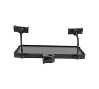 Limtula Plateau de Bureau de Chat Vocal avec équipement de Diffusion en Direct de téléphone, de Rangement en ABS pour espaces de création, Outil Accessoire de Gestion de Configuration surélevé, de en