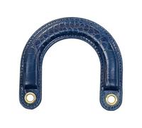 Limtula Poignées de rechange en cuir synthétique avec trou pour sacs à main fourre-tout, accessoires de sac à main, sangles de rechange pour sacs à main, bleu