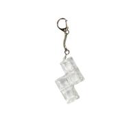 Limtula Porte-clés Clavier en Forme de N en Polycarbonate Transparent, Corps à Quatre évidements pour Une Organisation soignée du Bureau, Base, Corps d ' Accessoires Transparent