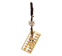 Limtula Porte-clés élégant en forme de boulier argenté pour ceux qui recherchent le succès et l'énergie positive, accessoire portable de décoration quotidienne, a, taille unique