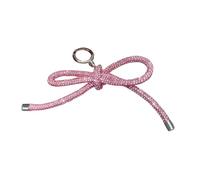 Limtula Porte-clés en forme de nœud avec strass étincelants pour téléphone portable, accessoire pour usage quotidien et fête, bijoux multifonctionnels, a, taille unique