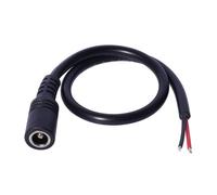 Limtula Prise Mâle DC6330 Câble À Extrémité Ouverte 6.3mm X 3.0mm Tresses d'alimentation DC6330 pour La Réparation De L'alimentation De L'ordinateur Queue De Cochon De 1 Pied