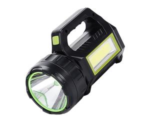 Limtula Projecteur LED Rechargeable avec Lampe de Poche | Projecteur LED, projecteurs LED portables lumineux rechargeables solaires, lumière de Camping, urgences extérieures