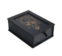 Limtula Push Pull Tarots Card Box ASTROLOGIE Carte Cas TAROTS CARCHES pour PRINCE Cadeau Conception DÉTUATIONS pour CONTRUCTEUR PORTATIFS