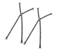 Limtula Remplacement des Bretelles du Soutien-Gorge croisé, Black