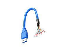 Limtula Réparer le câblage USB Pigtail avec identifié, USB3.0Amale