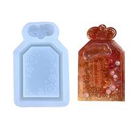 Limtula Résine Shaker Moule Mouvant Amulette Moulage Époxy Silicone Moule Résine Époxy Bijoux pour Pendentif Décoration Artisanat Bijoux Silicone Moules Kit