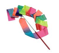 Limtula Rubans de danse avec bâtons tourbillonnants pour danse artistique, ruban de gymnastique rythmique, gym