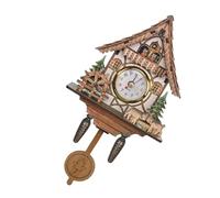 Limtula Rustics - Horloge Murale en Bois avec Oiseaux, pour Le Confort, Les Maisons intemporelles, l ' Environnement, chronométrage précis, améliore l ' esthétique Naturelle du Mur, B